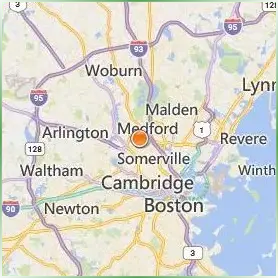 Tufts University Location Map Tufts University Location Map