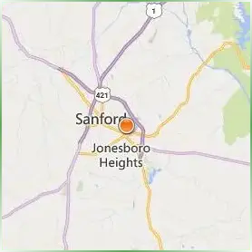 Central Carolina Community College Location Map