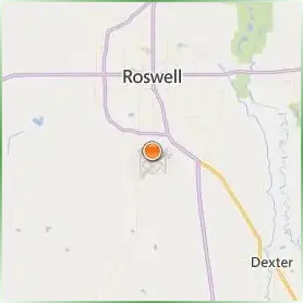 Eastern New Mexico University Roswell Location Map