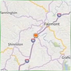 Pierpont Community and Technical College Location Map
